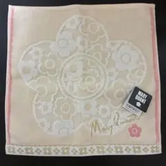ブ*チ様 新品タグ付き　MARY QUANT 花柄タオルハンカチ
