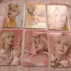 &honey SEVENTEENジョンハン 6枚セット アンドハニー トレカ - メルカリ