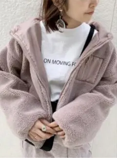 ボアブルゾン フリースジャケット