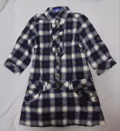 BURBERRY BLUE LABEL シャツワンピース チュニック サイズ36