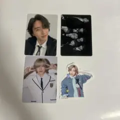 道枝駿佑 トレカ シール ファミクラ盤 HARD WORK ブラメ アシメ