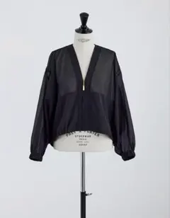 MARW UNITED ARROWS オーガンジー シアーパーカー 黒 - メルカリ