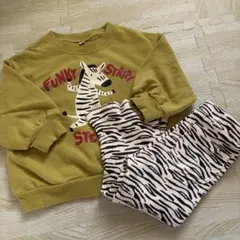 マーキーズ　セットアップ　トレーナー　長袖　フレアパンツ