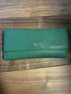 Agnes bグリーン 長財布のサムネイル