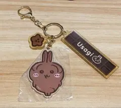 未使用最安値☆ ちいかわ しまむら アクリルキーホルダー チョコ うさぎ