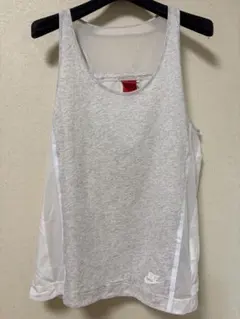 Nike タンクトップ グレー/ホワイト