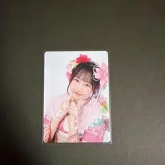 松本かれん　振袖　トレカ