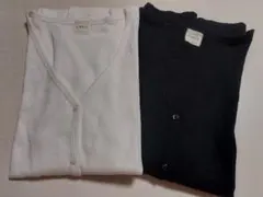 S.MILE コットンカーディガン（M・L）2枚セット