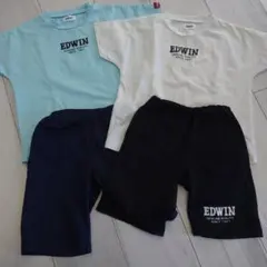 EDWIN Tシャツ&ショートパンツセット