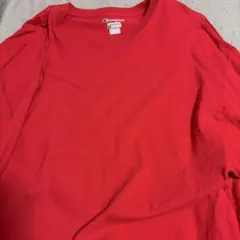 Champion 長袖カットソー レッドのサムネイル