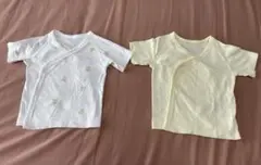 短肌着2枚＋コンビ肌着1枚 ユニクロ