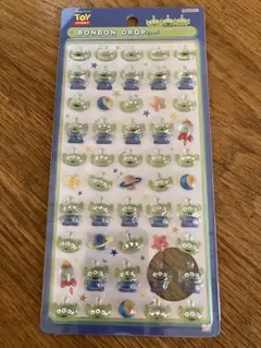 正規品　ボンボンドロップシール　トイ・ストーリー エイリアン ディズニー