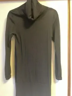 ニットワンピ　膝丈のサムネイル