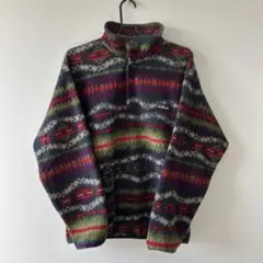 雪なし 90s patagonia スナップ Tシャツ フリース M