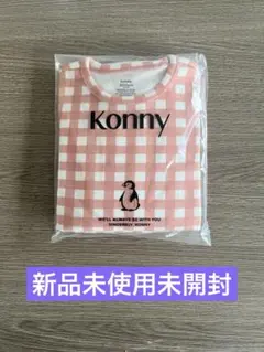 konny ベビーパジャマ 3-4Y アプリコットギンガム