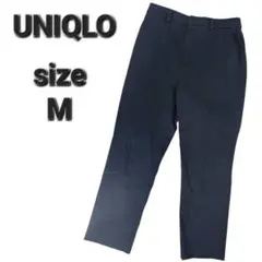 【ユニクロ】レディース/ボトムス/パンツ/スラックス/ネイビー/M/古着