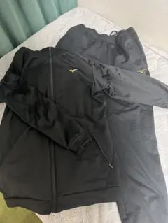 Mizuno Proミズノプロブラックジャージ上下セット