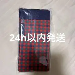 ファミリア　familiar シュパットSサイズ　赤系　チェック