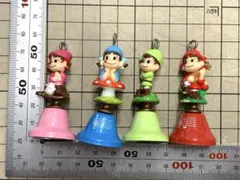 不二家キャラクター　ペコちゃん　ベル　鈴　キーホルダーのサムネイル