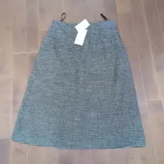 NATURAL BEAUTY BASIC チェック柄スカート L