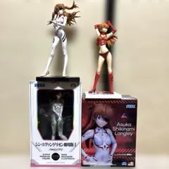 エヴァンゲリオン　アスカ　マリ　フィギュア　4個　新品　中古
