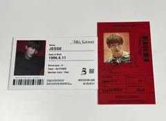 MILESixTONES初回盤AB 特典 IDカード ジェシー