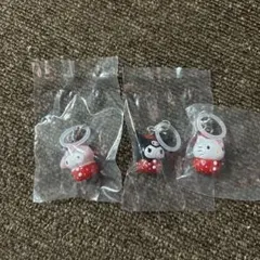 サンリオ　いちご　めじるしアクセサリー3個セット