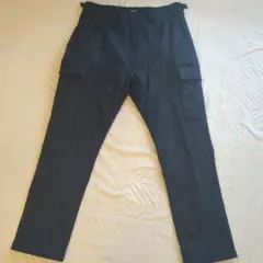 BEAMS XL ネイビー カーゴパンツ