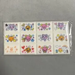 たまごっち チョコレート風ブロックシール ホワイトチョコ めめっち ふらわっち