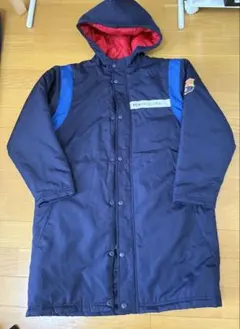 FCB ベンチコート サイズ140 ネイビー/レッド
