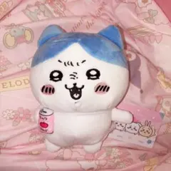 【ちいかわ】「ハーッ…」ぬいぐるみ　ハチワレ