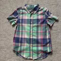 美品⭐︎ラルフローレン　キッズ　半袖シャツ　【120㎝】