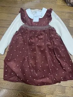 SLAPSLIP ハート柄 ワンピース 130cm