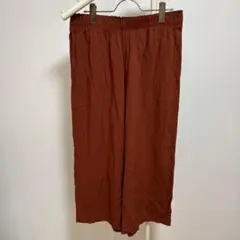H&M ワイドパンツ　ブラウン　Mサイズ　ビスコース　春夏