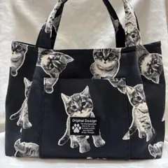 猫柄ハンドメイドバック