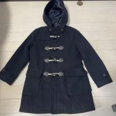 COMME CA ISM 140 ダッフルコート ネイビー