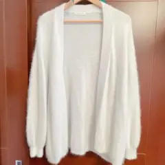 アンゴラカーディガン