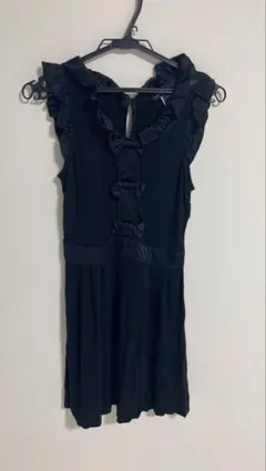 MARC BY MARC JACOBS フリルワンピース ブラック S