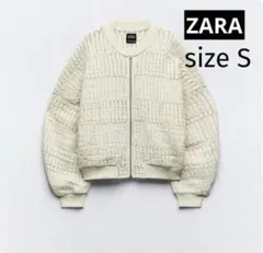 ZARA ラスティックボンバージャケット