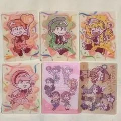 おそ松さん キャンドゥ セリア トレーディング クリアカード チョロ松 カラ松