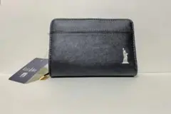 EASTBOYイーストボーイ ロゴ 二つ折り財布 黒のサムネイル