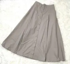 Riche glamour フロントボタンフレアスカートMのサムネイル
