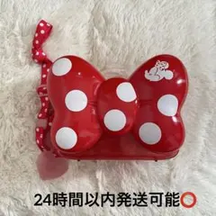 ディズニー ポップコーンバケット ミニー リボン