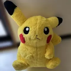 【人気商品】ぬいぐるみ ピカチュウ大＆ピカチュウ小　2体セット