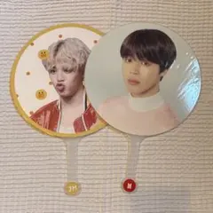 BTS JIMIN ジミン うちわ　2枚セット
