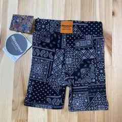 【新品未使用】ルルモーメント rrmoment サイクリングパンツ　　ペイズリー