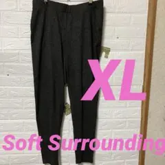Soft Surroundings ヘリンボーン柄 カジュアルパンツ 【XL】