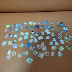 平成レトロ　フレークシール　70枚