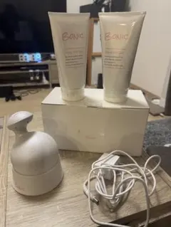 BONIC 超音波 EMS 本体 充電器 ジェル7本セット 2025年最新】ボニック 充電