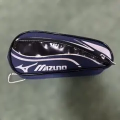 Mizuno ネイビー 筆箱　ペンケース ポケットつき　ブルーのサムネイル